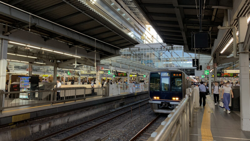 20240914出雲路センチュリーライド _前日_大阪駅