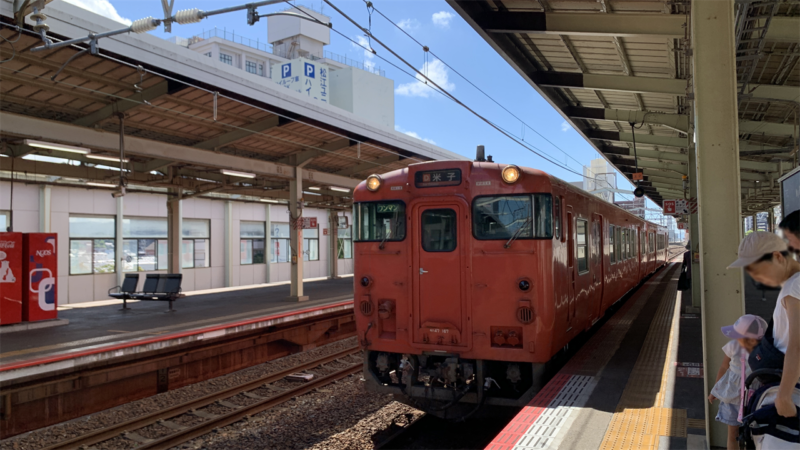 20240916出雲路CR_帰路_ローカル列車