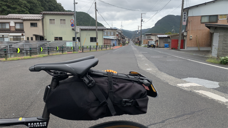 20240927鳥取すごいライド前日_若桜宿の通り