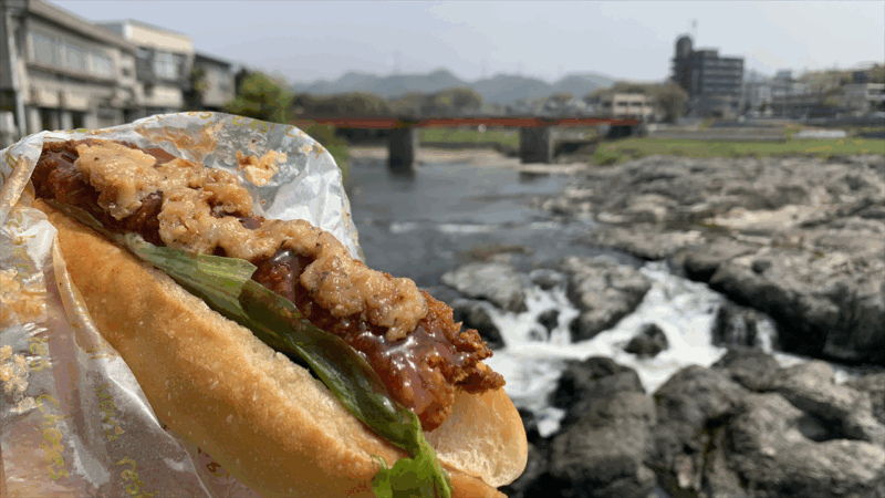 20250419闘龍灘を見に行く_ペッパーチキン
