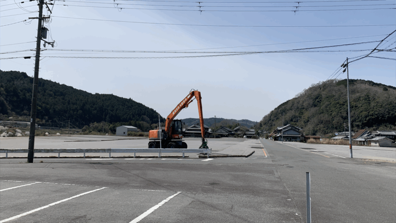 20250405桃源郷HM前泊地へ_中吉野木材市売共同組合前2