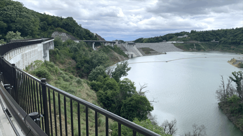 20250524ダムパーク茨木へ_安威川ダム