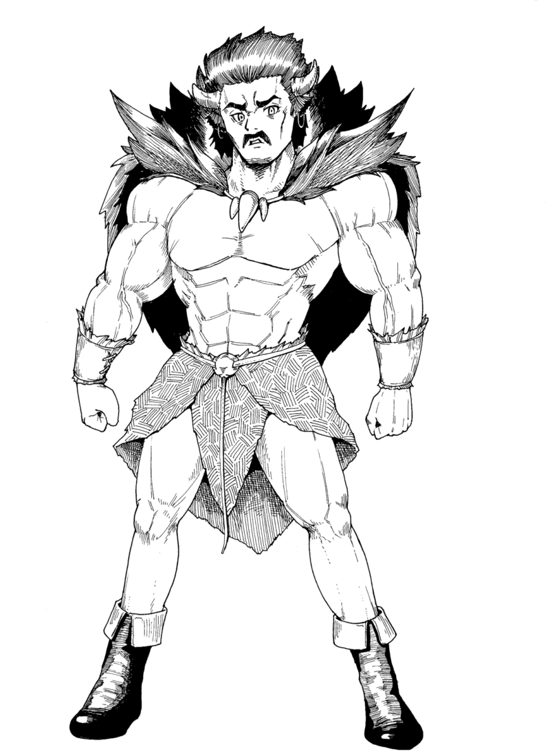 20250531Pixiv企画参加イラスト_ミスターバイソン