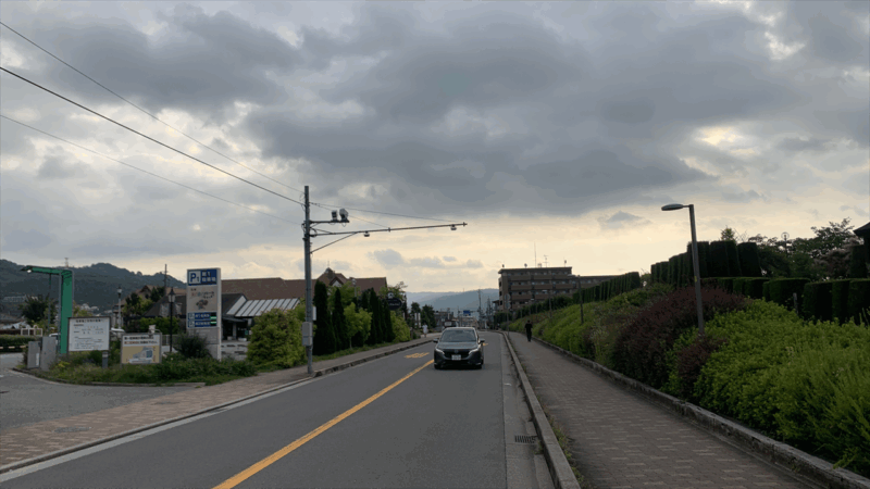 20250621かもめベーカリーへ_途中で振り返り