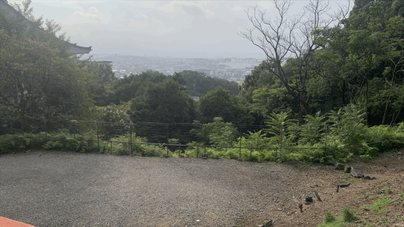 20250914パン屋シャンポールへ_府道43号線を下っている