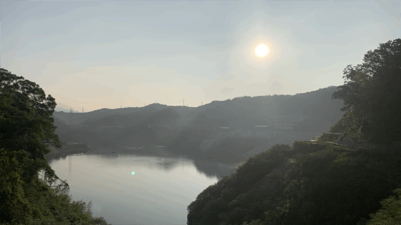 20250830勝尾寺_安威川ダム
